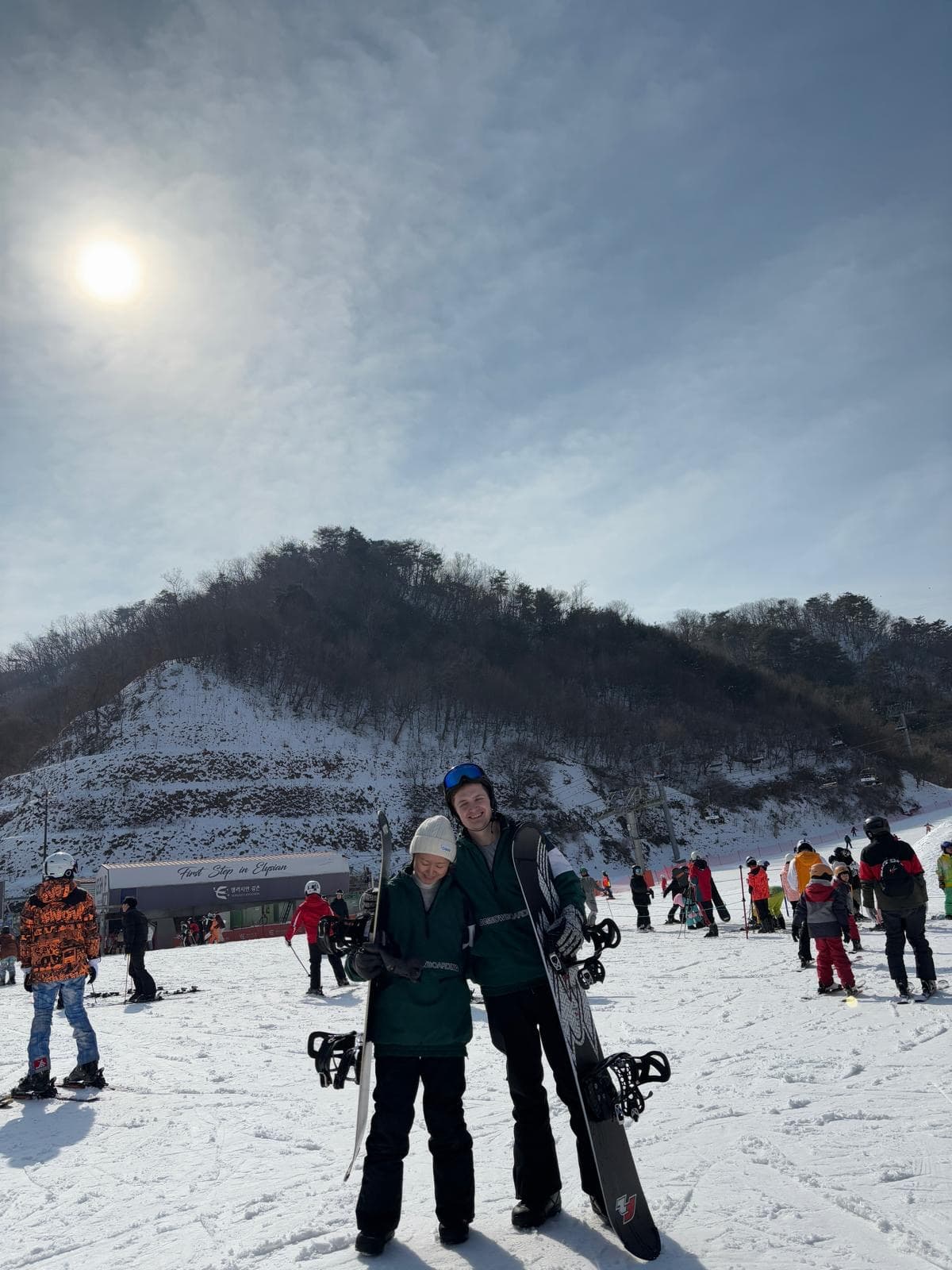 First time in Korea
